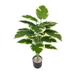 Planta Artificial 18 Hojas 65 cm Mayorista | Deko Hogar