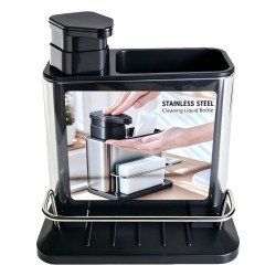 Dispenser Porta Esponja Acero Inoxidable Mayorista Deko Hogar