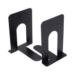 Set x 2 Sujeta Libros de Hierro Negro Mayorista