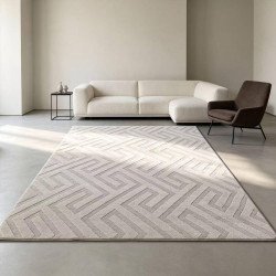 Alfombra Nórdica Helsinki Hueso 60x120cm Mayorista