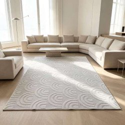 Alfombra Nórdica Copenhague Hueso 160x230 Mayorista Deko Hogar