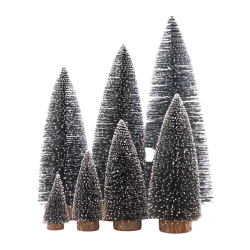 Árbol Dark Points Verde 35 cm Mayorista | Deko Hogar