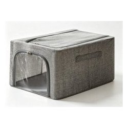 Organizador de Tela Plegable para Ropa con Visor Mayorista | Deko Hogar