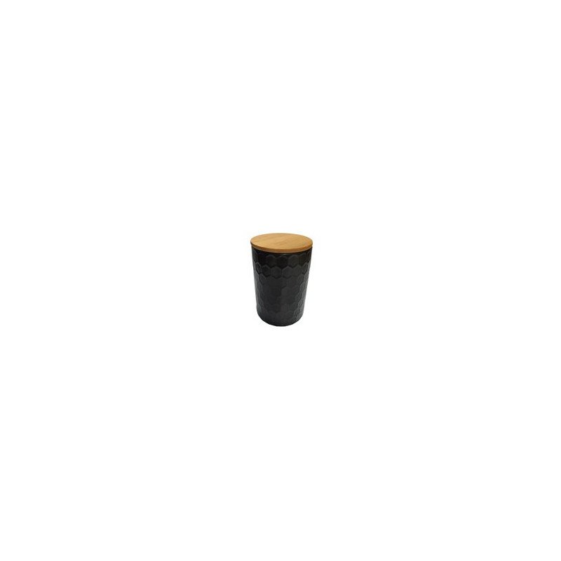 Organizador Decorativo "Noir" de Cerámica Color Negro Mayorista | Deko Hogar