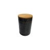 Organizador Decorativo "Noir" de Cerámica Color Negro Mayorista | Deko Hogar