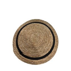Alfombra Fibras Naturales Beige 70cm Mayorista | Deko Hogar