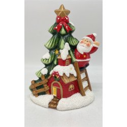 Árbol Navidad Cerámica con LED Mayorista | Deko Hogar