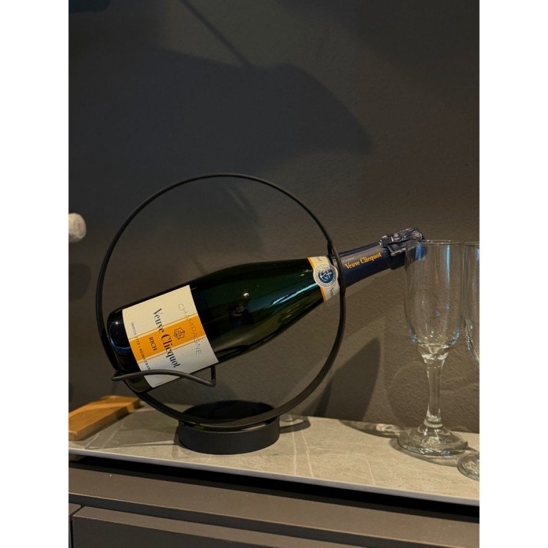 Soporte para Botella de Hierro Círculo Mayorista Deko Hogar